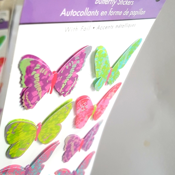 3/15$ 10 pcs Handmade 3D Pop-Up Firefly Stickers (1 Sheet) - Picture 6 of 8